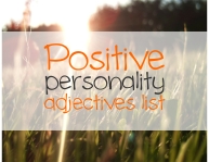 Positive personality Adjectives List justenglish.me